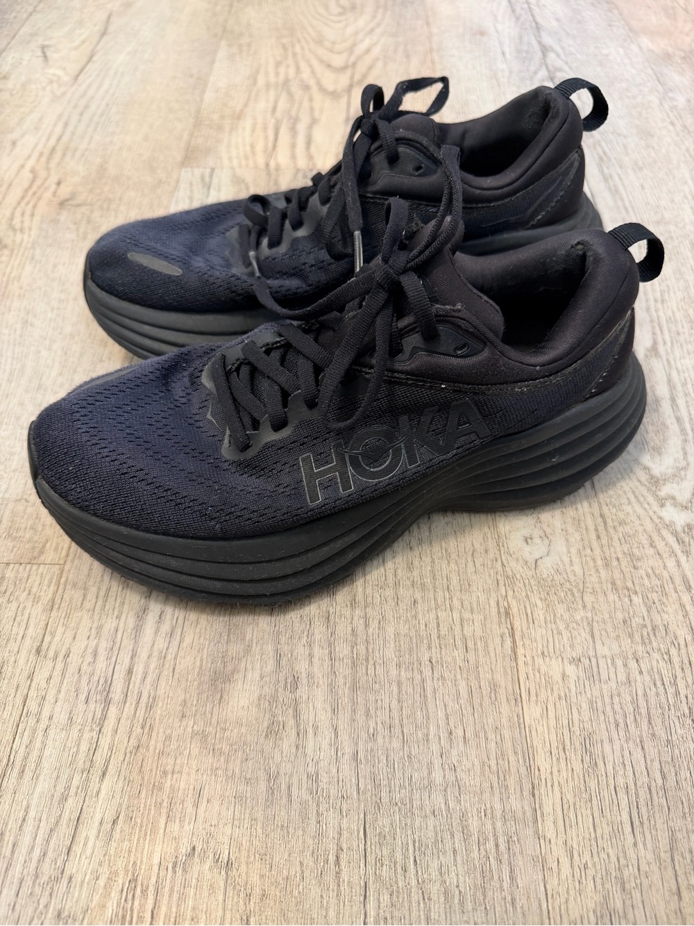 Hoka Women's Black Athletic Running Shoes